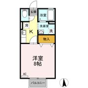 セジュール錦見の間取り画像