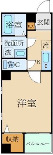 アンプルールフェールスリーズの間取り画像