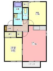 グリーンハイツの間取り画像