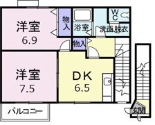 リファインド・N Ⅱの間取り画像