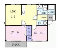 プラドール裕 Dの間取り画像