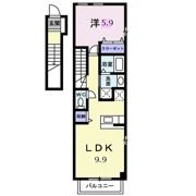 フルールM2の間取り画像