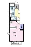 来夢1番館 Aの間取り画像