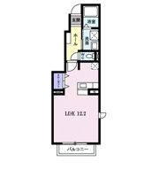 来夢1番館 Bの間取り画像