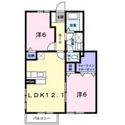 グレイス・カーサBの間取り画像