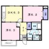 ノヴェルハイツ Cの間取り画像