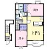 アルカンシェルBの間取り画像