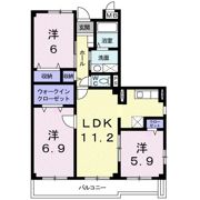 ANNEXーⅡの間取り画像