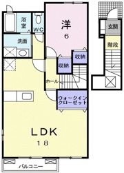 フォンモンターニュⅡBの間取り画像
