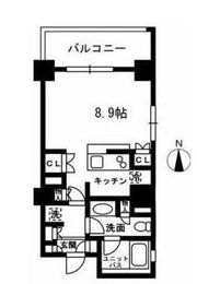 レジディア中落合 Cの間取り画像