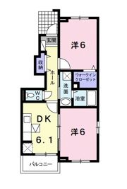 秋桜ミディⅡの間取り画像