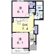 パークヒルズ前山 Aの間取り画像