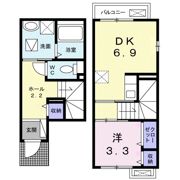 フィオーレ Cの間取り画像