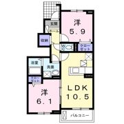 ヌーベル・シャトウFの間取り画像