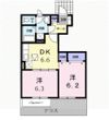 エスポワールBの間取り画像