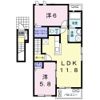 スカイ・パームBの間取り画像