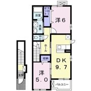 パティオⅢの間取り画像