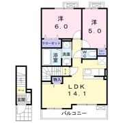 カサ・ミラの間取り画像