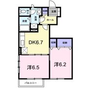 エスコート Aの間取り画像