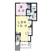 セイバリー アパートメント Bの間取り画像