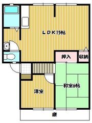 グリーンヒルズ九重田B棟の間取り画像