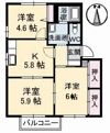 メゾン・アムール A棟の間取り画像