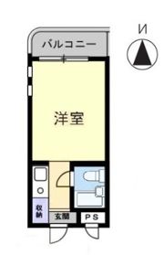 アルファ二番町の間取り画像