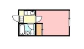 扇町マンションの間取り画像