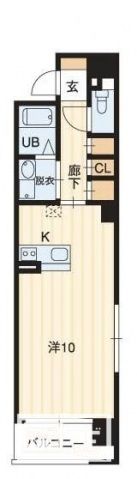 リッヂタワーIIの間取り画像