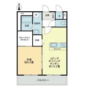 フォブール栗林南Bの間取り画像