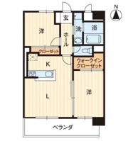 アルファレガロ高松駅前の間取り画像