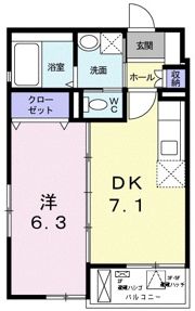 グラース・Kの間取り画像
