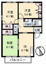 コートMT E館の間取り画像