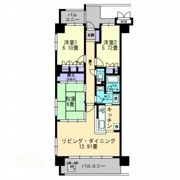 アルファステイツ今里公園の間取り画像