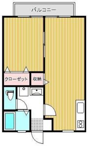 サンライフ中津A棟の間取り画像