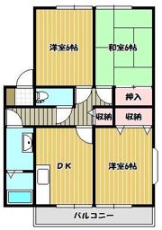 サンハイツ春日の間取り画像