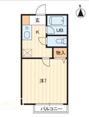 セレーノ福岡町の間取り画像