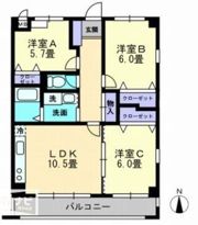 ラシャンブル21の間取り画像