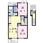 セレノ・カーサBの間取り画像