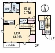 シャーメゾン エリシオンの間取り画像