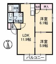 メゾン開華の間取り画像