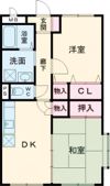 グレーシア緑町 B棟の間取り画像