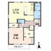 フレグランス上尾 B棟の間取り画像