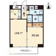 アルファレガロ錦町の間取り画像