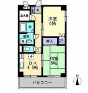 津山マンションの間取り画像