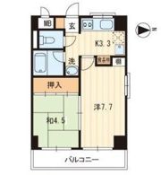 アヴニール若宮の間取り画像