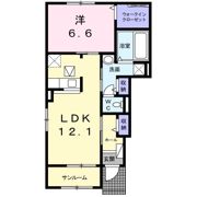 Sキャメロン Ⅱの間取り画像