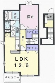 シェーンベルク土器Cの間取り画像