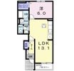 フィオーレ Bの間取り画像