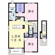 レイクサイドパレスAの間取り画像
